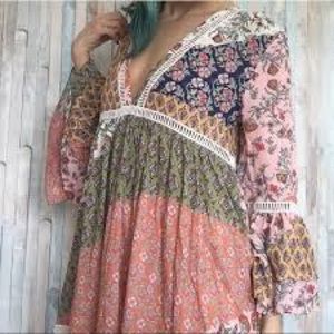 OLIVACEOUS Boho Tunic/Dress